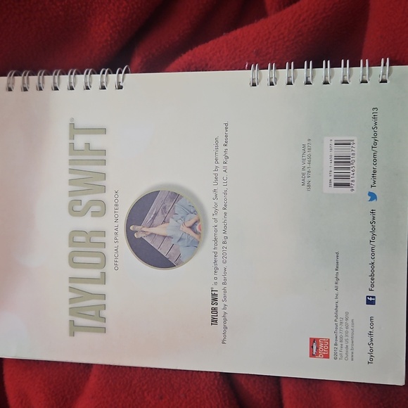 Taylor Swift Notebook - Picture 2 of 4